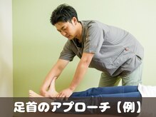 穴川駅前整骨院鍼灸院/足首のアプローチ【例】