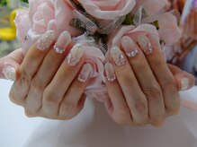 ネイルサロンミキ 横浜(MIKI)/ブライダル和装着物白無垢3D花