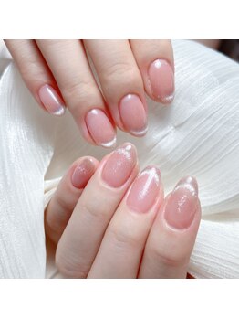 Mネイル/マグネットグラデーション