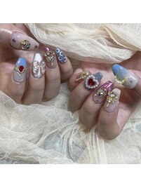 夏　セーラームーンネイル