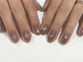 マグにキラキラ星ネイル☆