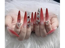 流行りのワンホンネイルで指先を美しく♪【持ち込み/ワンホン】