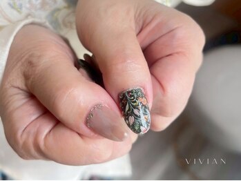 ヴィヴィアン ネイル(Vivian nail)/ウィリアムモリス アート