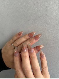 こなれチークネイル