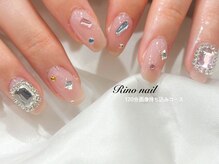 リノ ネイル(Rino nail)/ビジューネイル　8728