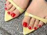 【foot】ワンカラーorグラデーション ¥6,600