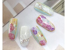 アイル ビューティーサロン(Airu Beauty Salon)/ミラーネイルブロッキングネイル