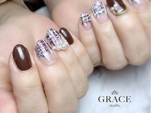 グレース ネイルズ(GRACE nails)/ツイードとパール