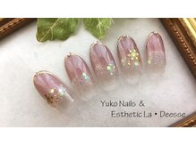 ユウコネイルズアンドエステティック ラ デェス(Yuko Nails & Esthetic La Deesse)/ゴールドコース （定額制）¥8000