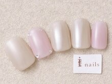アイネイルズ 三宮店(I nails)/ナチュラルピンクストーン
