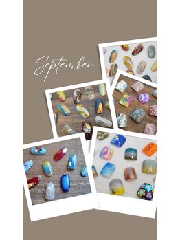 ウリコ ネイルアトリエ(urico nail atelier)/9月キャンペーンアート