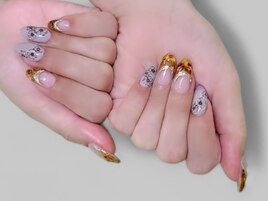 べっ甲フレンチ＆花　￥16,500
