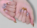 べっ甲フレンチ＆花　￥16,500