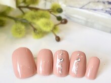 ネイルアンドアイラッシュ ブレス エスパル山形本店(BLESS)/縦長上品ラインアート