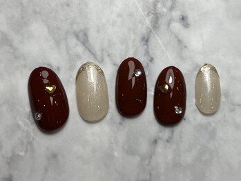 ネイルブレイク リリア(Nail Break lilia)/【初回オフ無料】ボルドーネイル