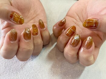 ロータス Lotus/ブラウンカラーネイル