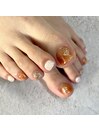 シンプルニュアンスネイル