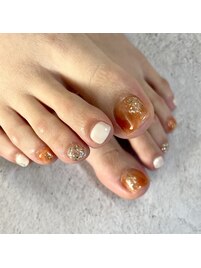 シンプルニュアンスネイル