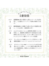 スーフラワー(SOO-flower)/ホンキフェイシャル詳細☆