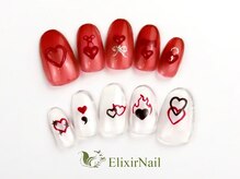 エリクサーネイル 長堀橋(Elixir Nail)/定額cやり放題/ クーポン使用