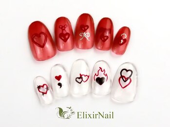 エリクサーネイル 長堀橋(Elixir Nail)/定額cやり放題/ クーポン使用