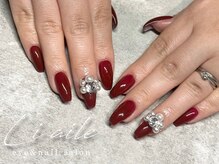 リエル 上本町店(Li aile)/大人ボルドーワンカラー