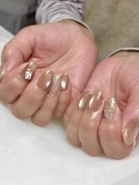 肌なじみ抜群ベージュマグネット