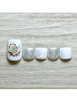 ネイルサロンアジアン 池袋店/マグフラッシュフット¥6600