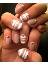 ネイルサロン アイル(nail salon i’ll)/ボーダー秋仕様★