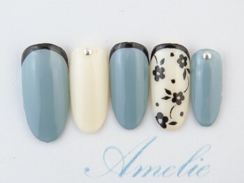 アメリ(Amelie)/花柄/ワンカラー