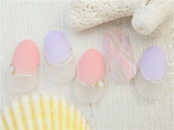 ネイルズガッシュ 武蔵小山店(NAILsGUSH)/*シフォンウェーブ*