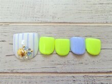 ブランロール 中目黒店(Blanl'or)/【Foot】ストライプ×イエロー