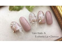 ユウコネイルズアンドエステティック ラ デェス(Yuko Nails & Esthetic La Deesse)/プラチナコース （定額制）¥9500