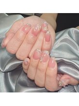 ドミネイル 池袋店(DOMI NAIL)/ラメフレンチ