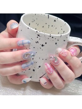 クイーンズビューティーサロン 新宿本店(Queen's beauty salon)/チップ長さ出し10本やり放題