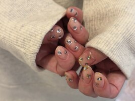 ホログラム フラワーネイル