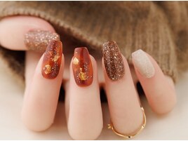 秋のべっ甲デザイン