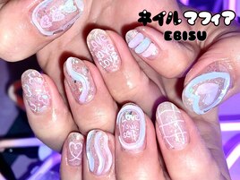 落書きネイル
