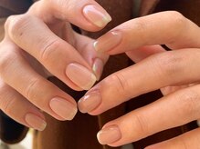 アイ ネイルズ 天神店(I nails)/シンプルミラーフレンチ