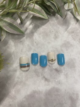 ネイルサロン ネイルクク(Nail KUKU)/3月フット6050