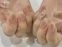 アイネイルズ 渋谷店(I nails)/【Karin.m】ハートチーク