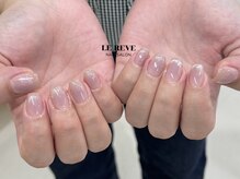 ルレーブ(LE REVE)/チークマグネットフレンチネイル