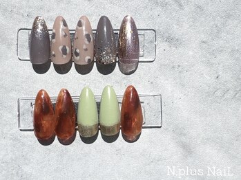 エヌドットプラスネイル(N.plus NaiL)/秋ネイル