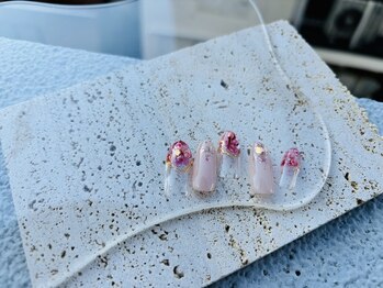 テテネイル(tete.nail)/奥行きウォーター×タイダイ