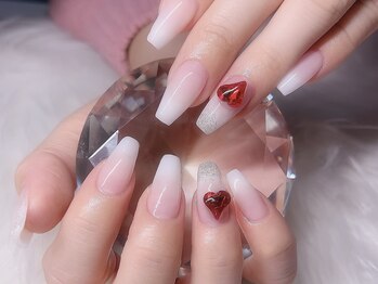 ネイルアンドアイラッシュサロン レア 千葉店(Lea)/スカルプ4本アート