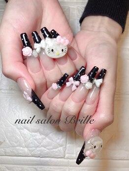 エスフィーネイルサロン ブリーユ(Esfy nailsalon Brille)/キティちゃんネイル
