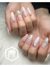 レディスペネイル ノウラ 名駅店(Redispe nail NouRa)/ホワイトネイル