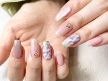 ビオトーププラス 銀座本店(bio tope+)/フラワーネイルフィルイン[銀座]