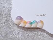 アンリッシュ 池袋東口店(un Riche)の雰囲気（フットネイル♪カラフルでぷっくり★）