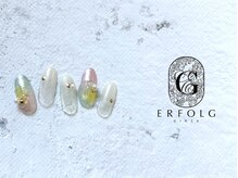 エアフォルクギンザ 横浜店(ERFOLG GINZA)/水彩のニュアンスデザイン♪